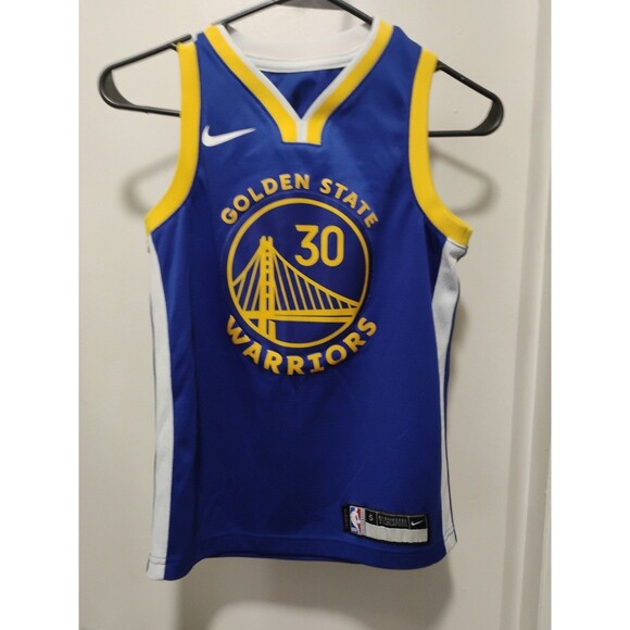 Nike Golden State Warriors Stephen Curry 30 Jersey Dri Fit Mens Size S - Picture 11 of 16